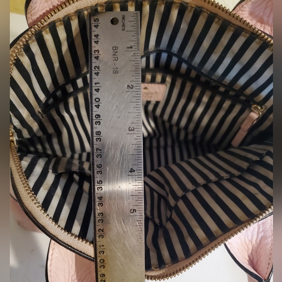 Kate Spade Southport Avenue Jenny Pink Pebbled Leather Shoulder Bag and wallet - Picture 6 of 13